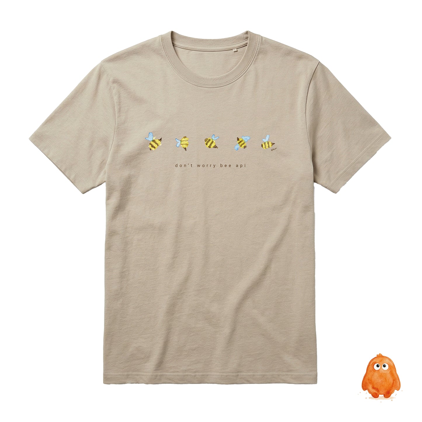 Watercolour - Don't Worry Bee Api