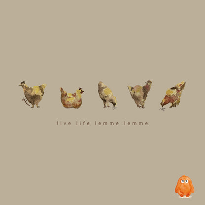 Watercolour - Live Life Lemme Lemme