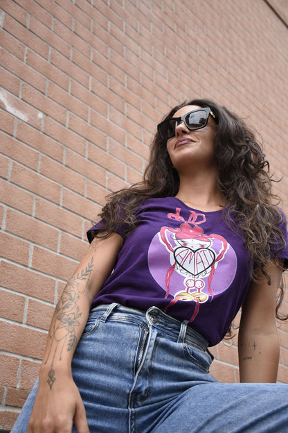 ORIGINAL DESIGN T-SHIRT CHERRY BLOOM "ALWAYS LOVED"