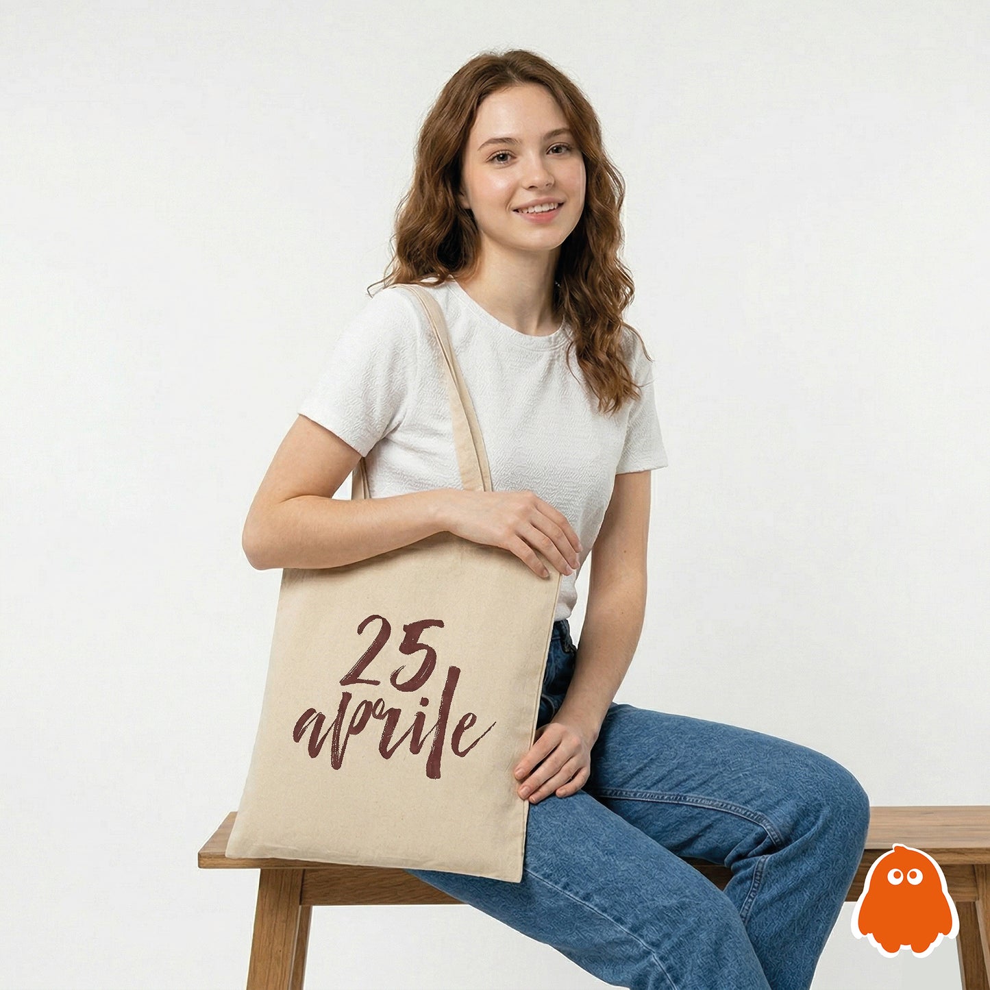 Tote Bag 25 Aprile in Cotone | Shopper Personalizzata Festa della Liberazione