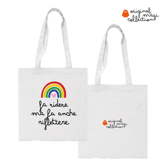 Borsina "FA RIDERE MA FA ANCHE RIFLETTERE" | Original Magi Collection