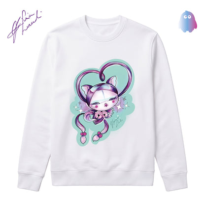 FELPA ORIGINAL DESIGN CHERRY BLOOM "GATTINA"