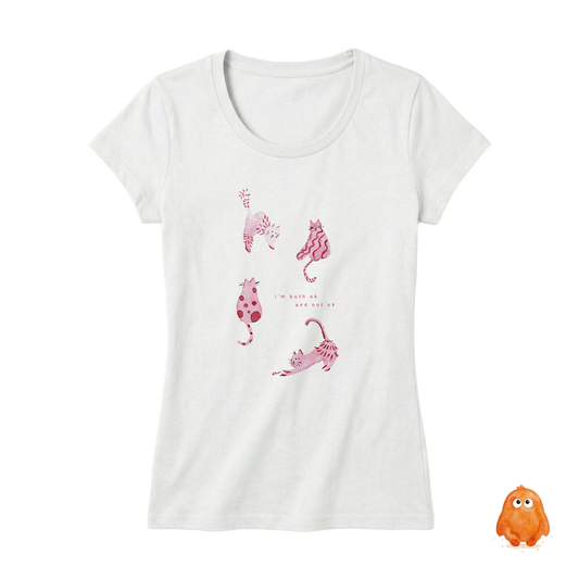 T-SHIRT ORIGINAL VITTORIA x MAGI "I'M BOTH OK AND NOT OK"